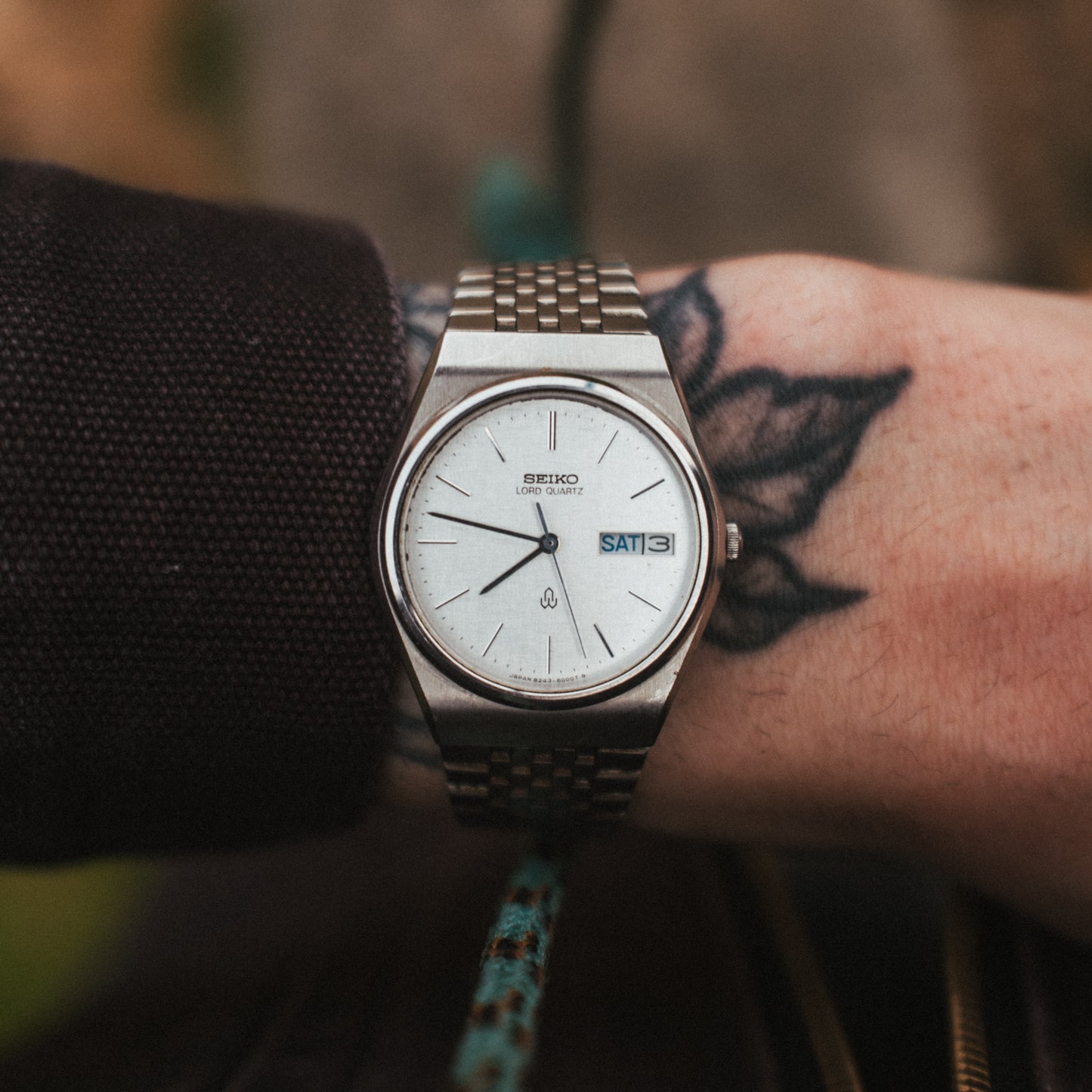 Seiko Lord Quartz “Linen” Dial