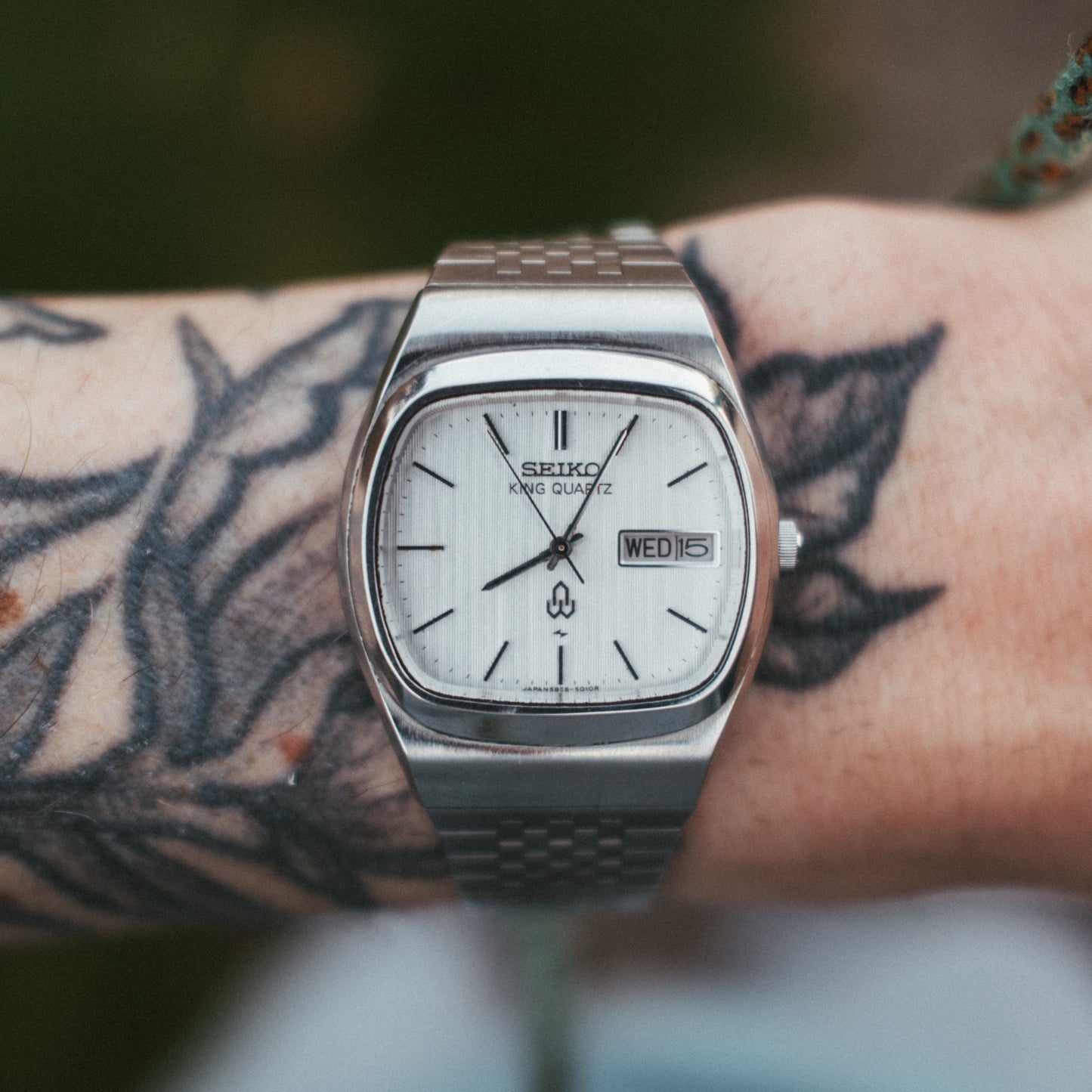 Seiko King Quartz TV Dial