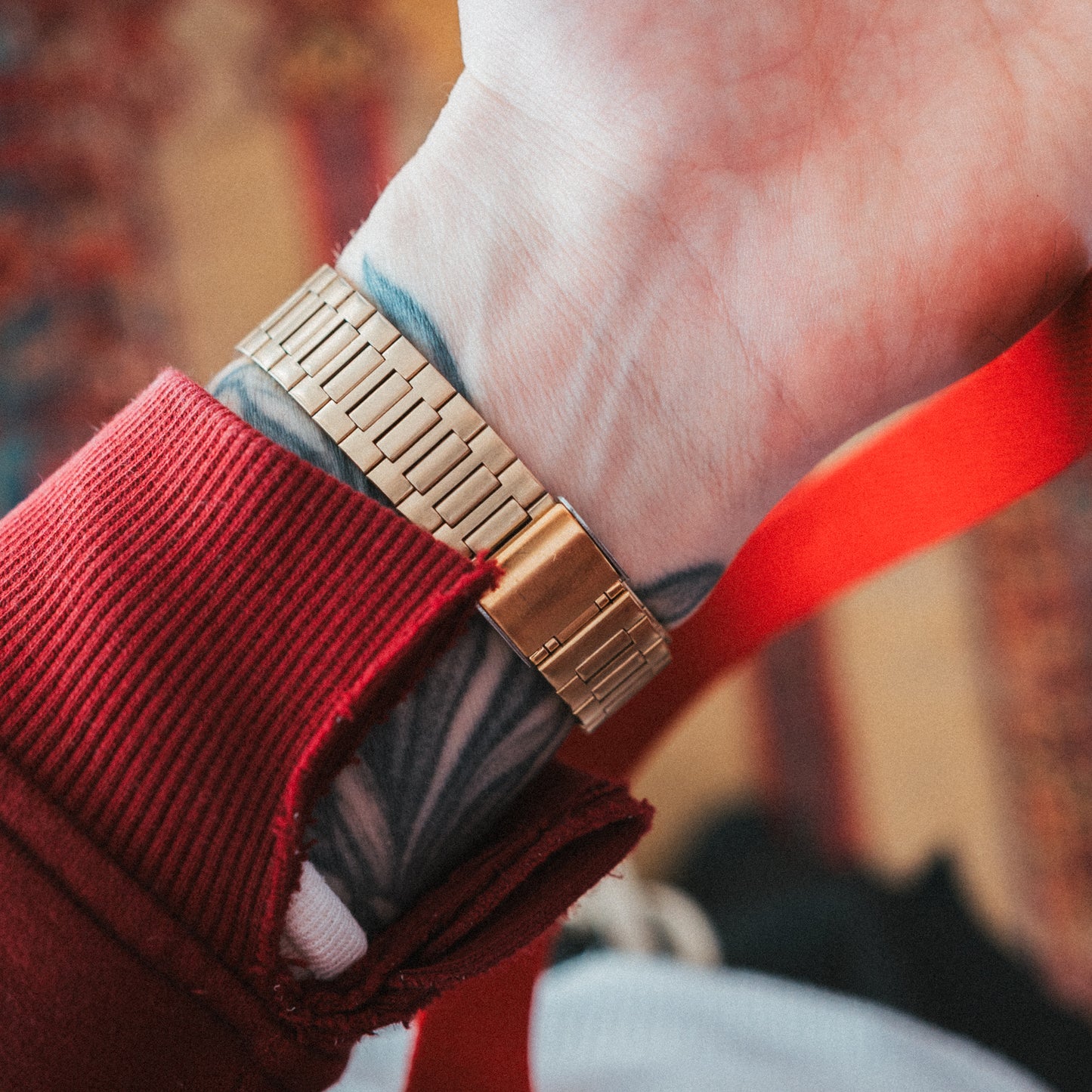 Seiko Quartz – Gold Square Case