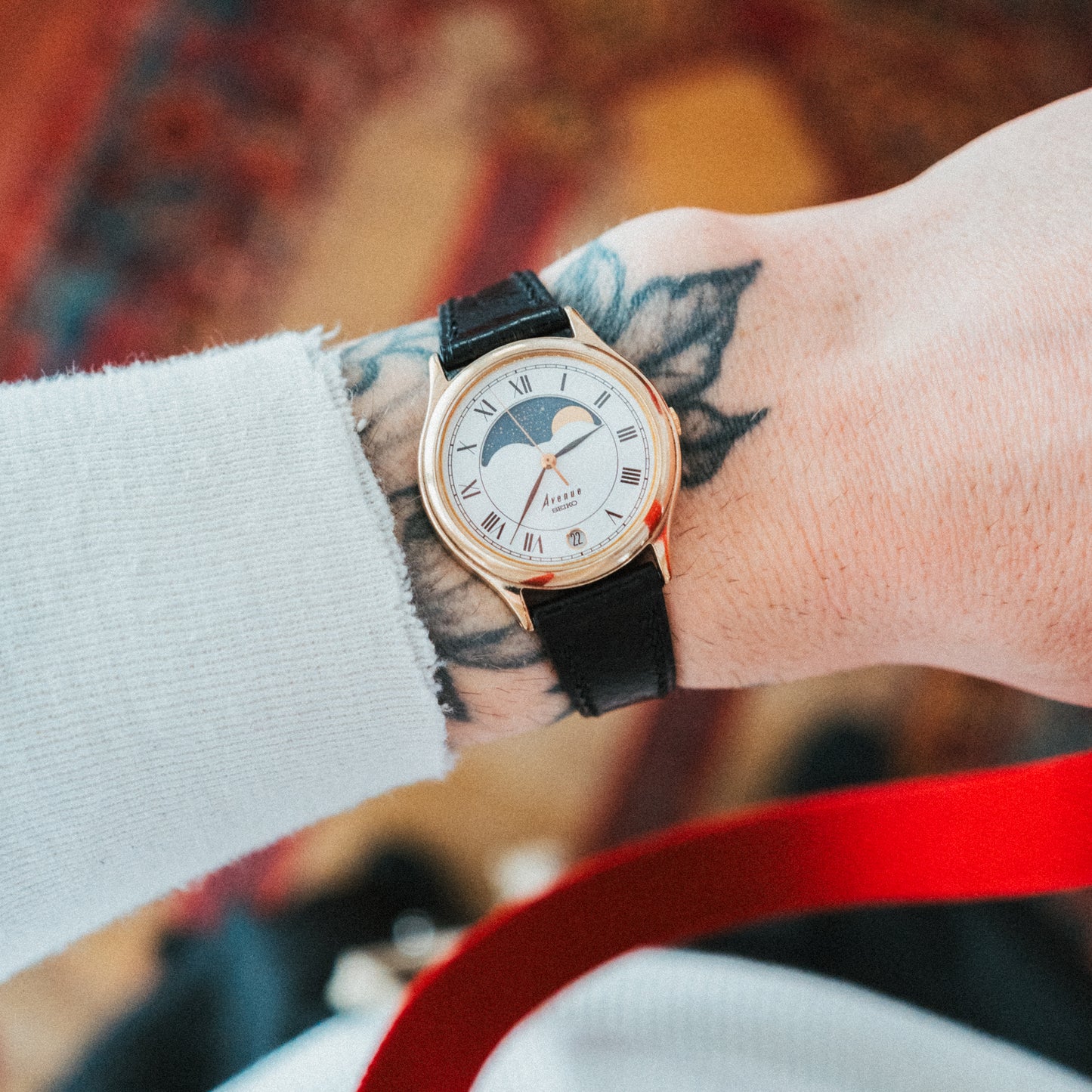 Seiko Quartz - Moon Phase