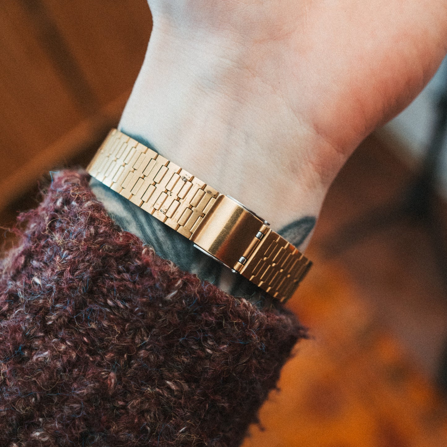 Seiko Custom Burl Wood Dial
