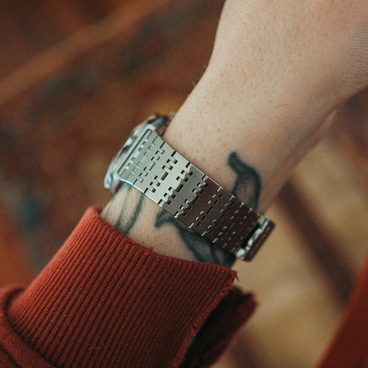 Seiko Quartz Faceted Crystal