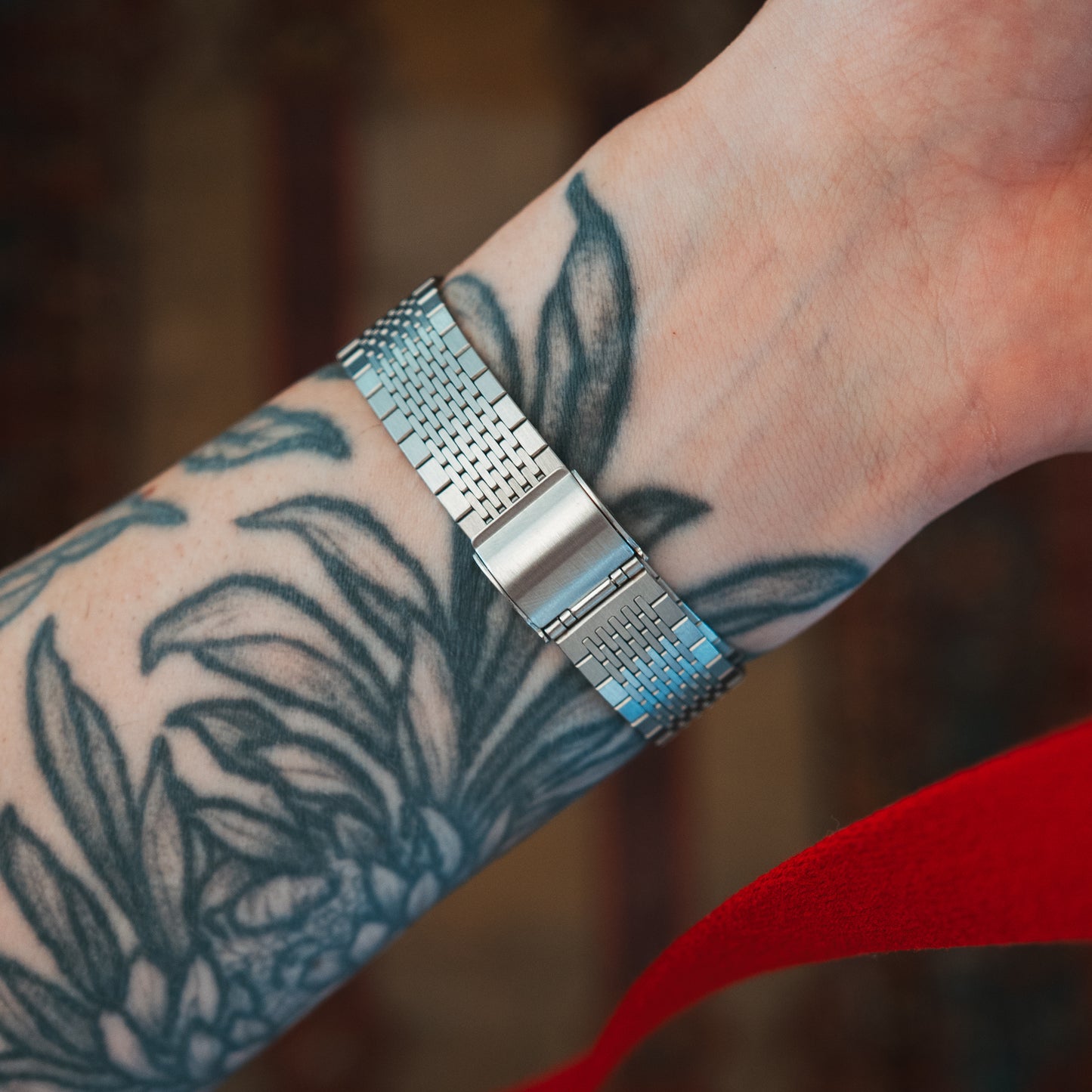Seiko Lord Quartz bracelet clasp detail