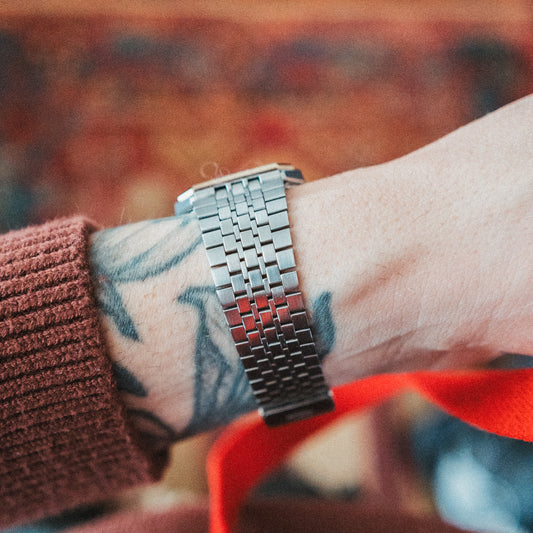 Seiko King Quartz – Custom Red Jasper Dial