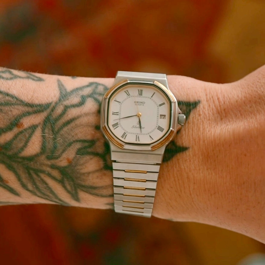Seiko Silver Wave