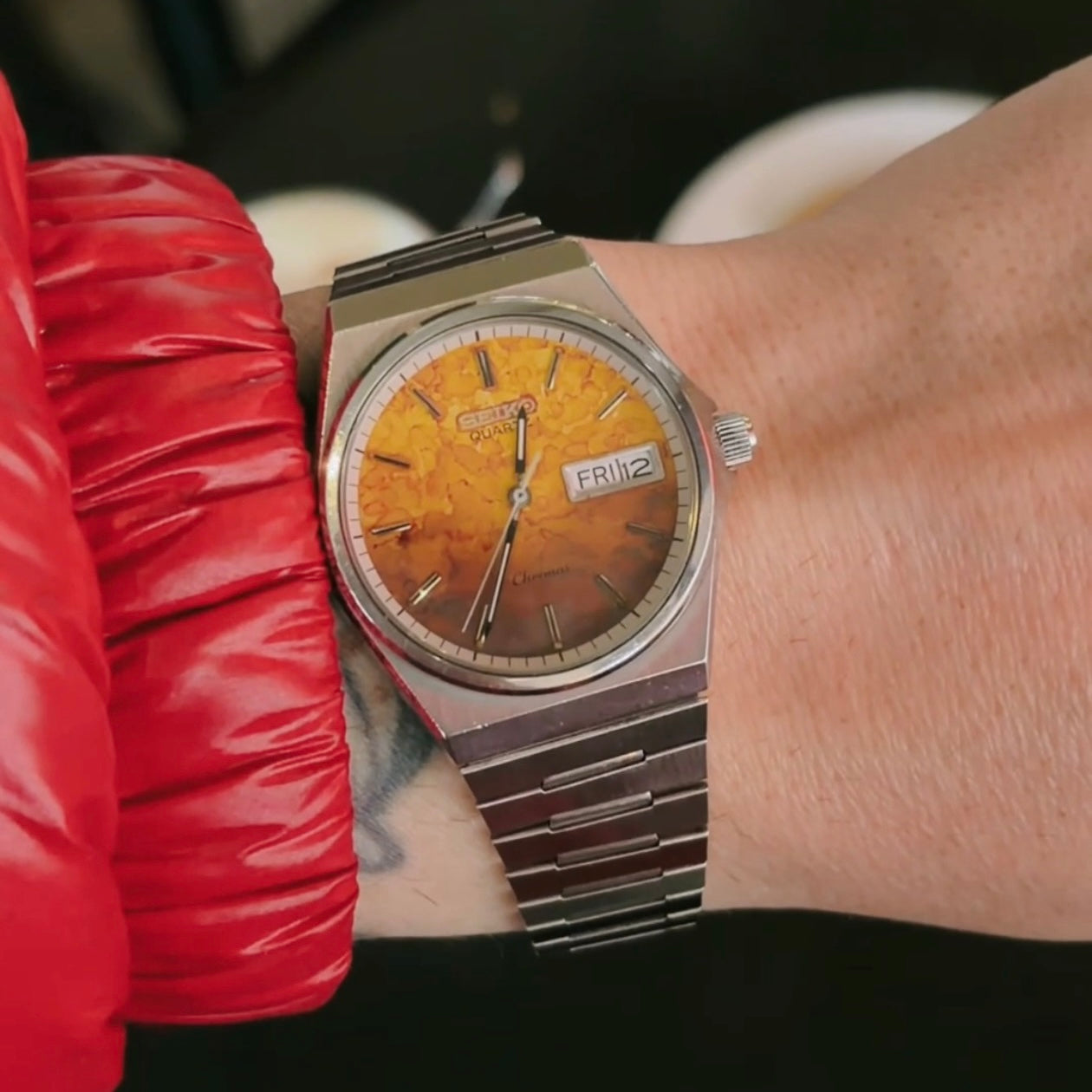 Seiko Silverwave 8123-6320 – Patterned Dial