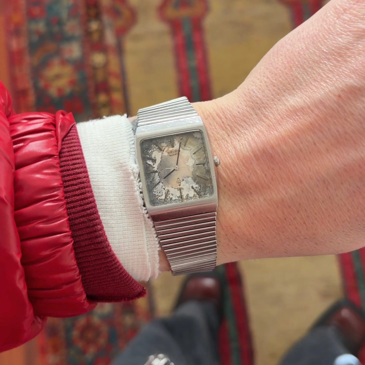 Seiko Quartz Mossy Mania Patina