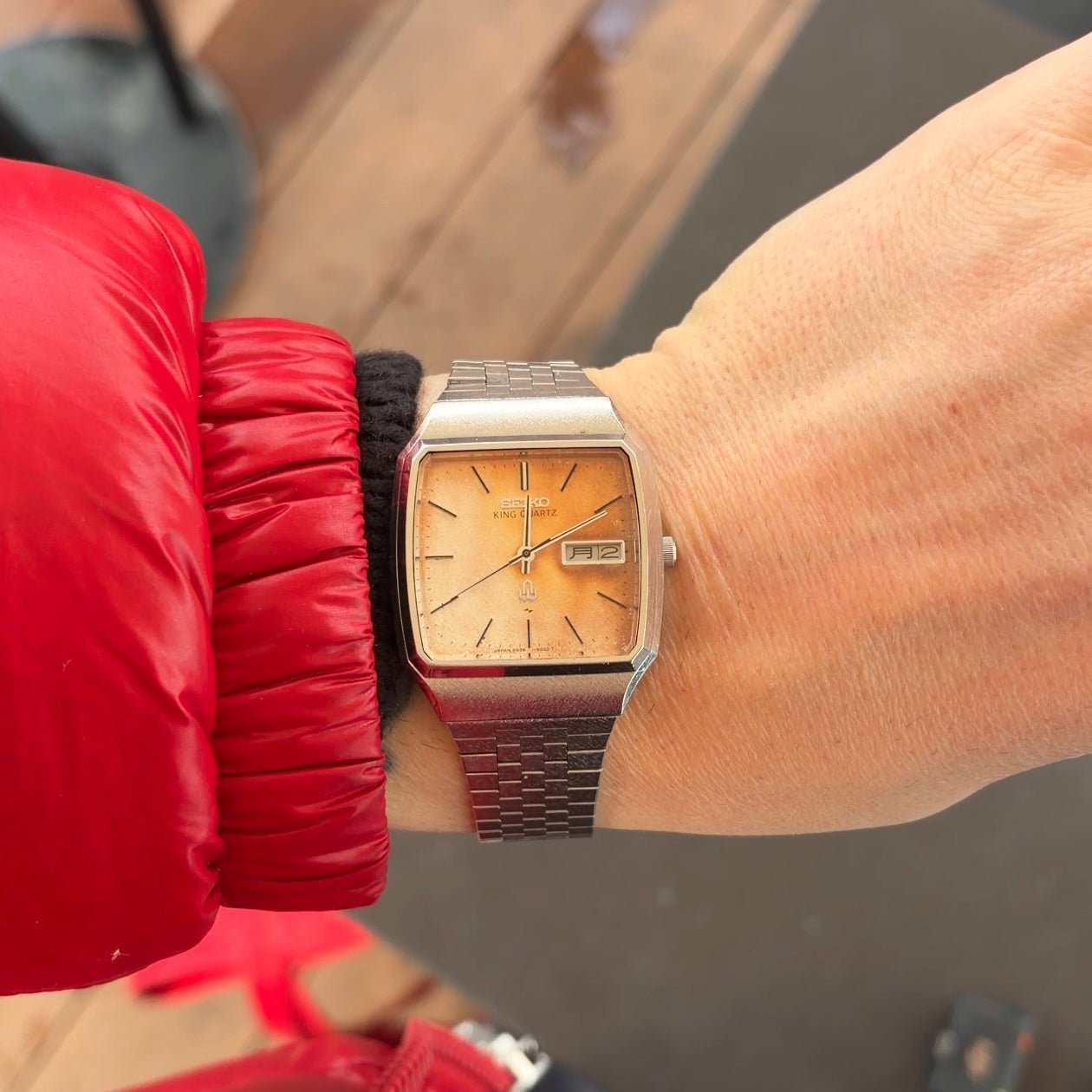 King Seiko – Burnt Marshmallow Dial