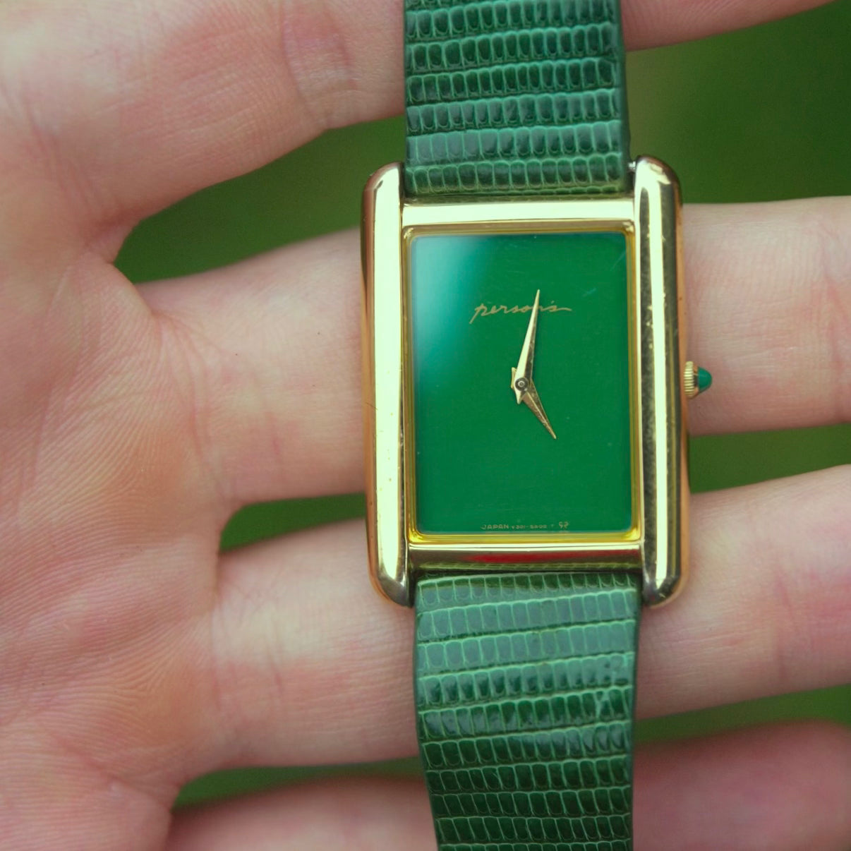 Persons Quartz Green “Tank”