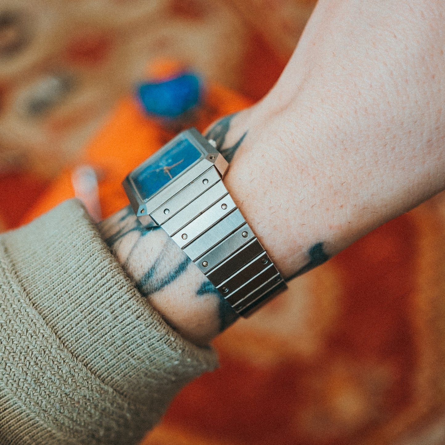 Elgin Lapis Custom Stone Dial