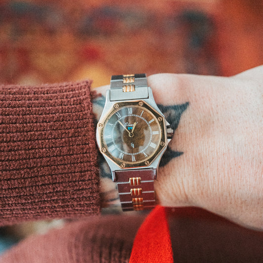 Elnard Quartz – Custom Serpentine Stone Dial