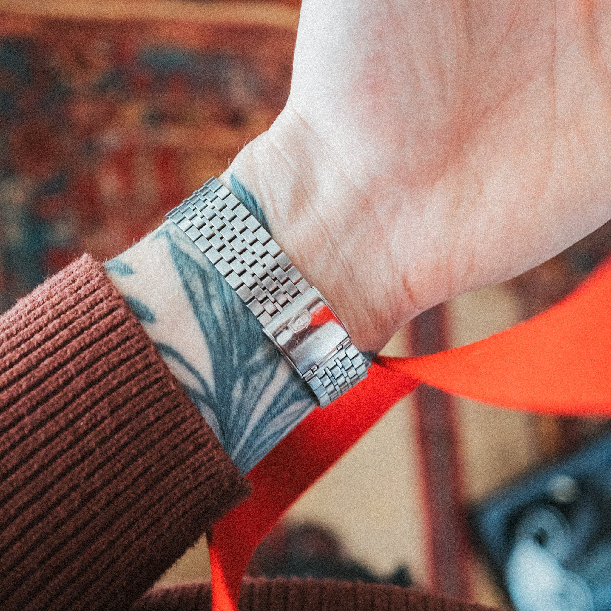 Seiko King Quartz – Custom Red Jasper Dial – Studio Demir