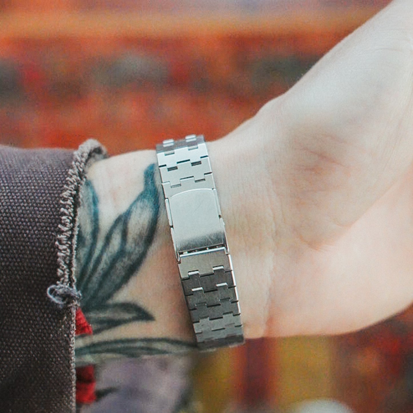 Seiko Quartz - Red Jasper