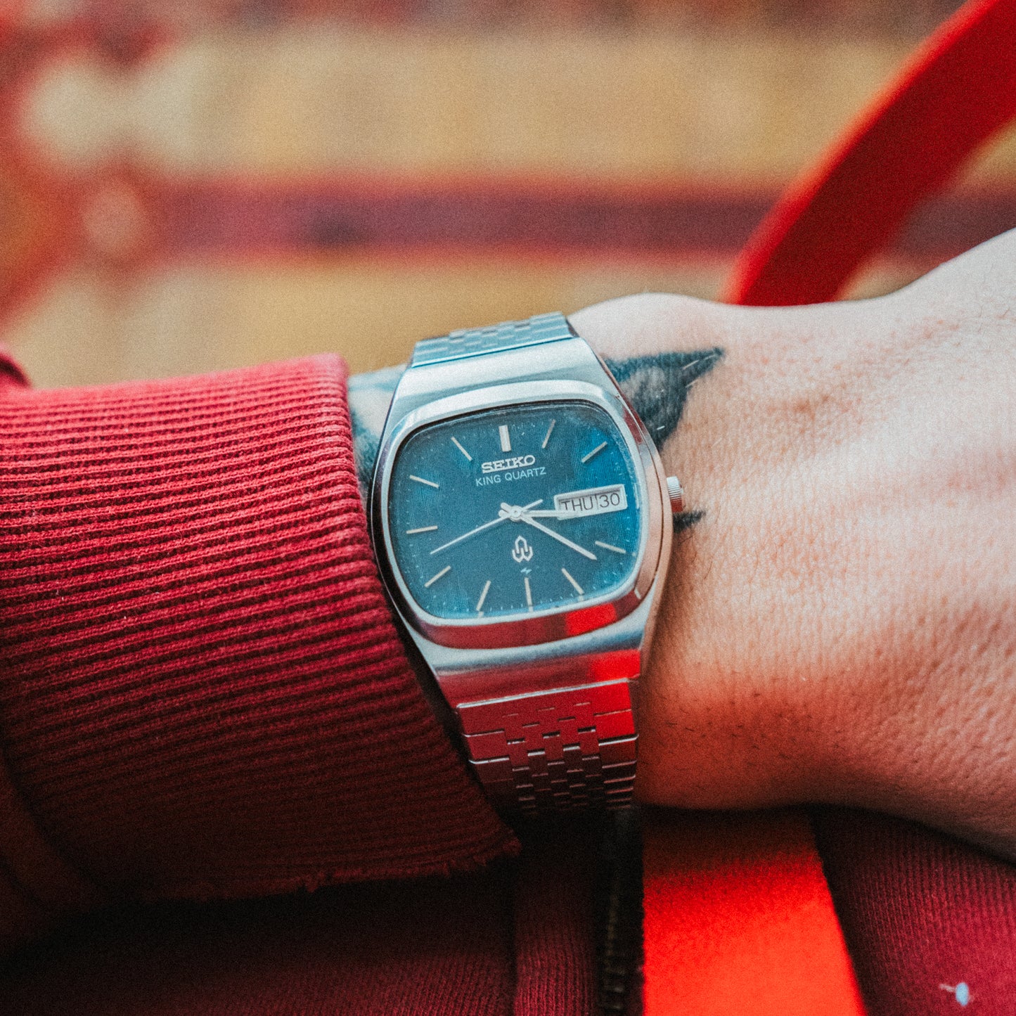 Seiko King Quartz "Denim Dial"