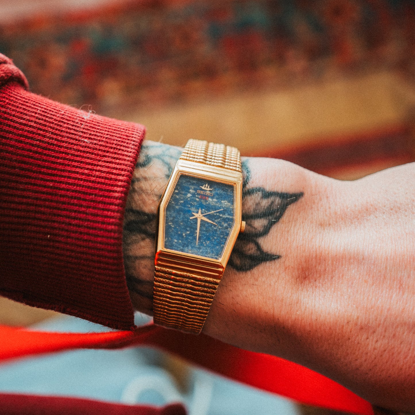 Seiko Quartz Lapis Dial