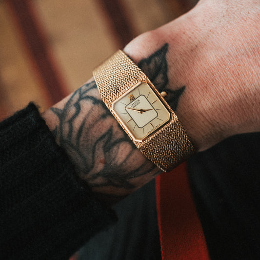 Citizen Quartz – Gold & Creme Dial