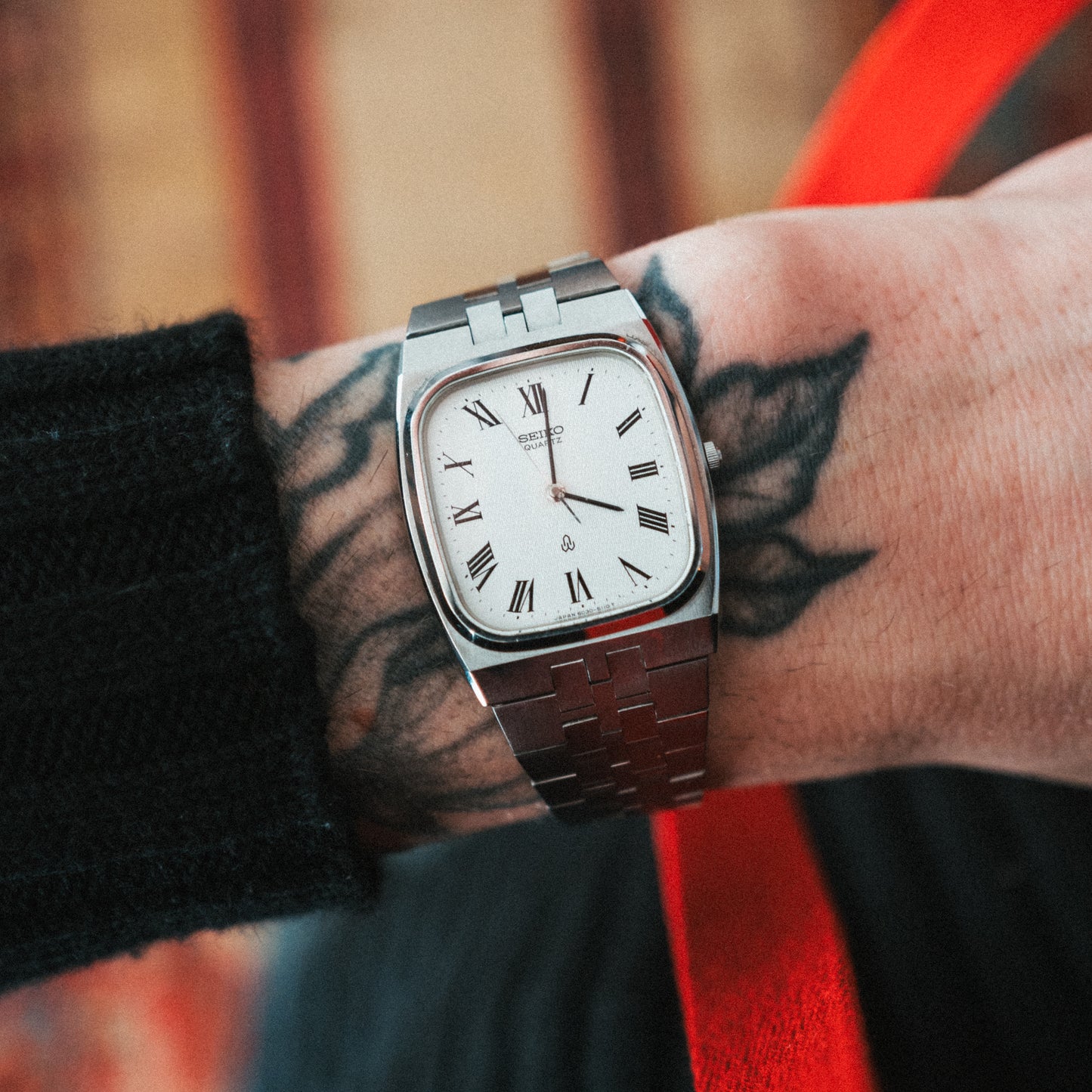 Seiko Quartz Roman Dial