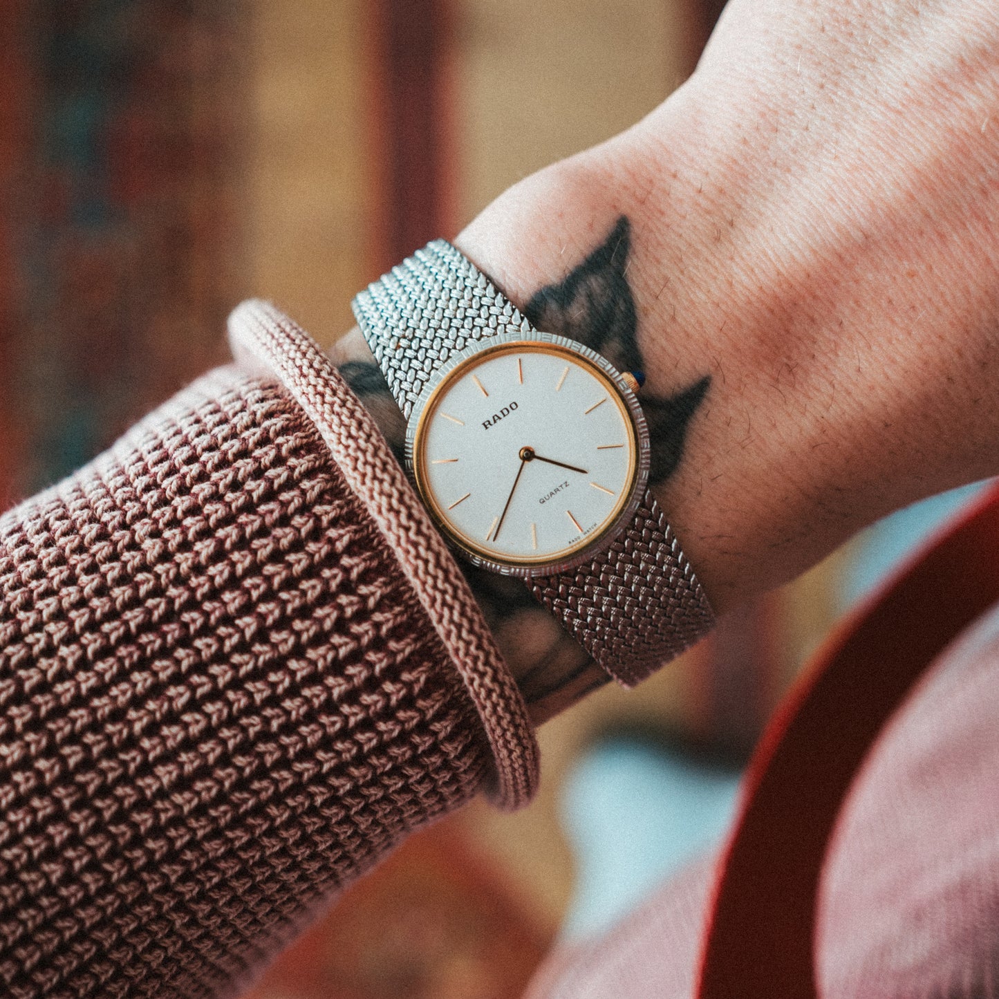 Rado Quartz – Silver Mesh