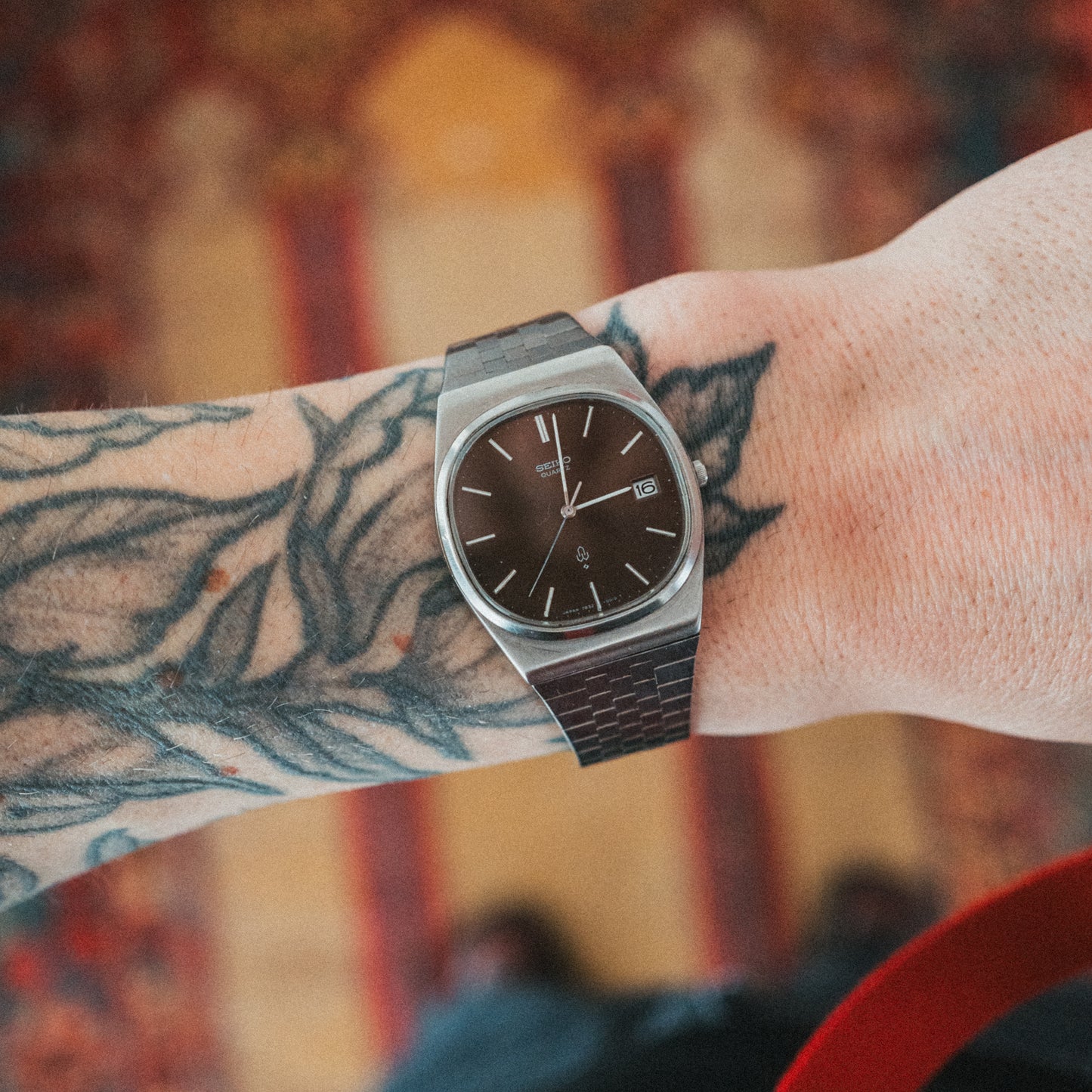 Seiko Quartz — Chocolate Penny Dial