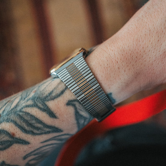 Seiko Chronos — Two-Tone Cream Dial