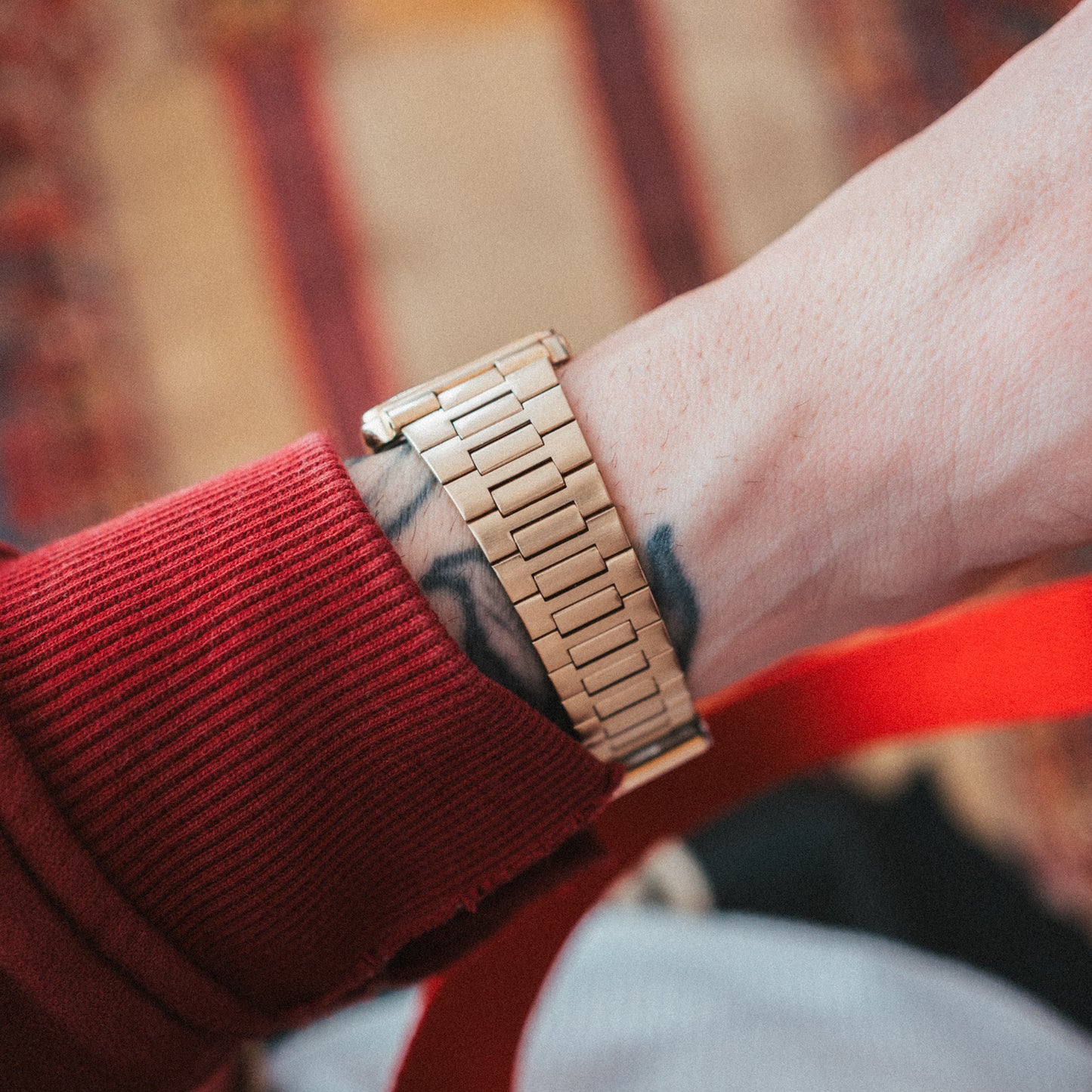 Seiko Quartz – Gold Square Case