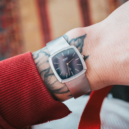 Seiko Quartz – “Blue Painted Dial”