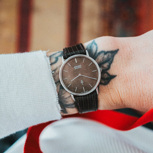 Seiko Quartz – Meteorite Texture Dial