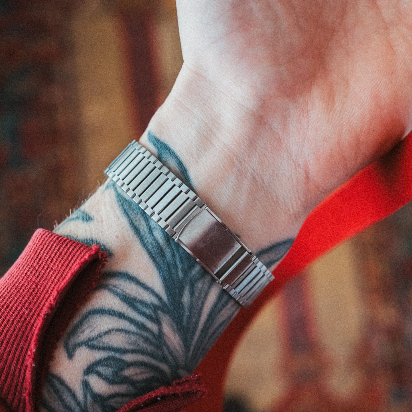 Seiko Quartz - Blue Pinstripe Dial