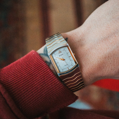 Elgin Quartz – Waved Bracelet