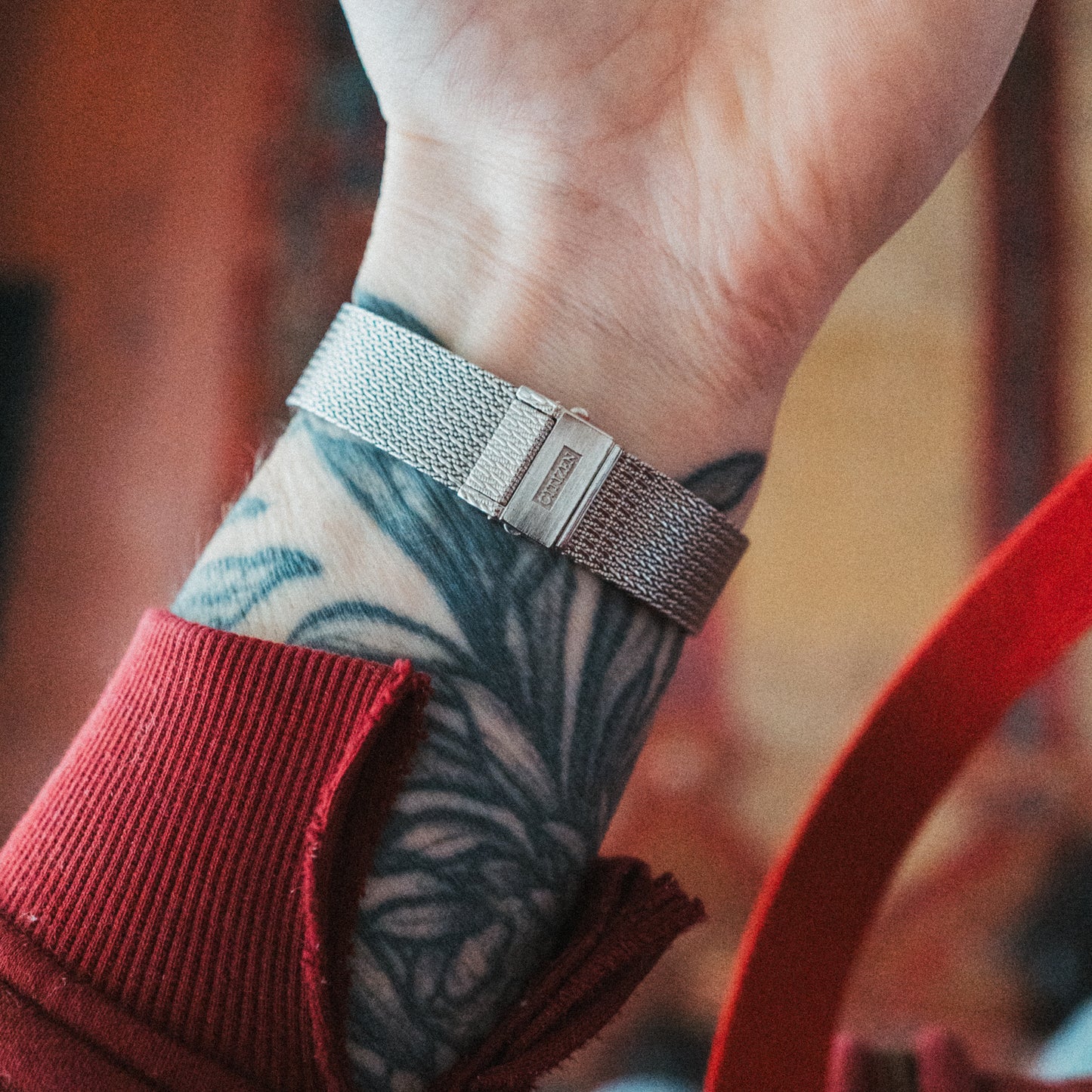 Citizen Quartz – Woven Mesh Elegance