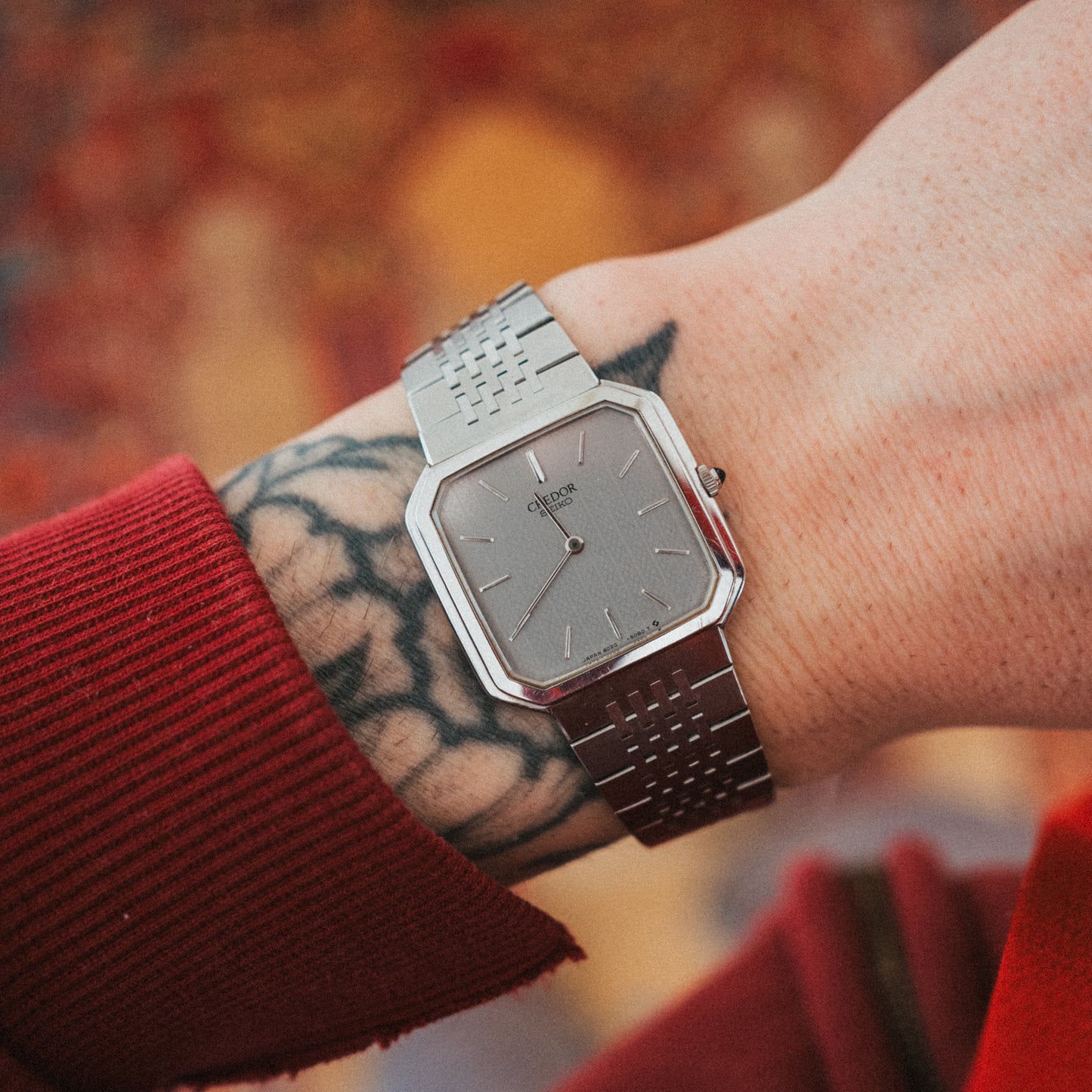 Seiko Credor – Patterned Dial