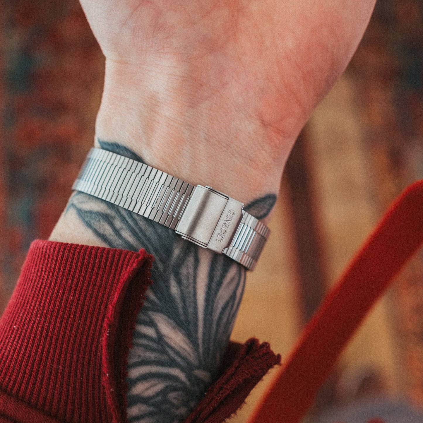 Citizen Leopard Stainless Stamp Bezel