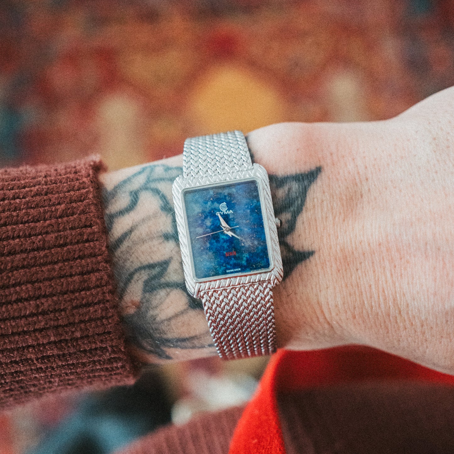 CYMA – Custom Lapis Stone Dial