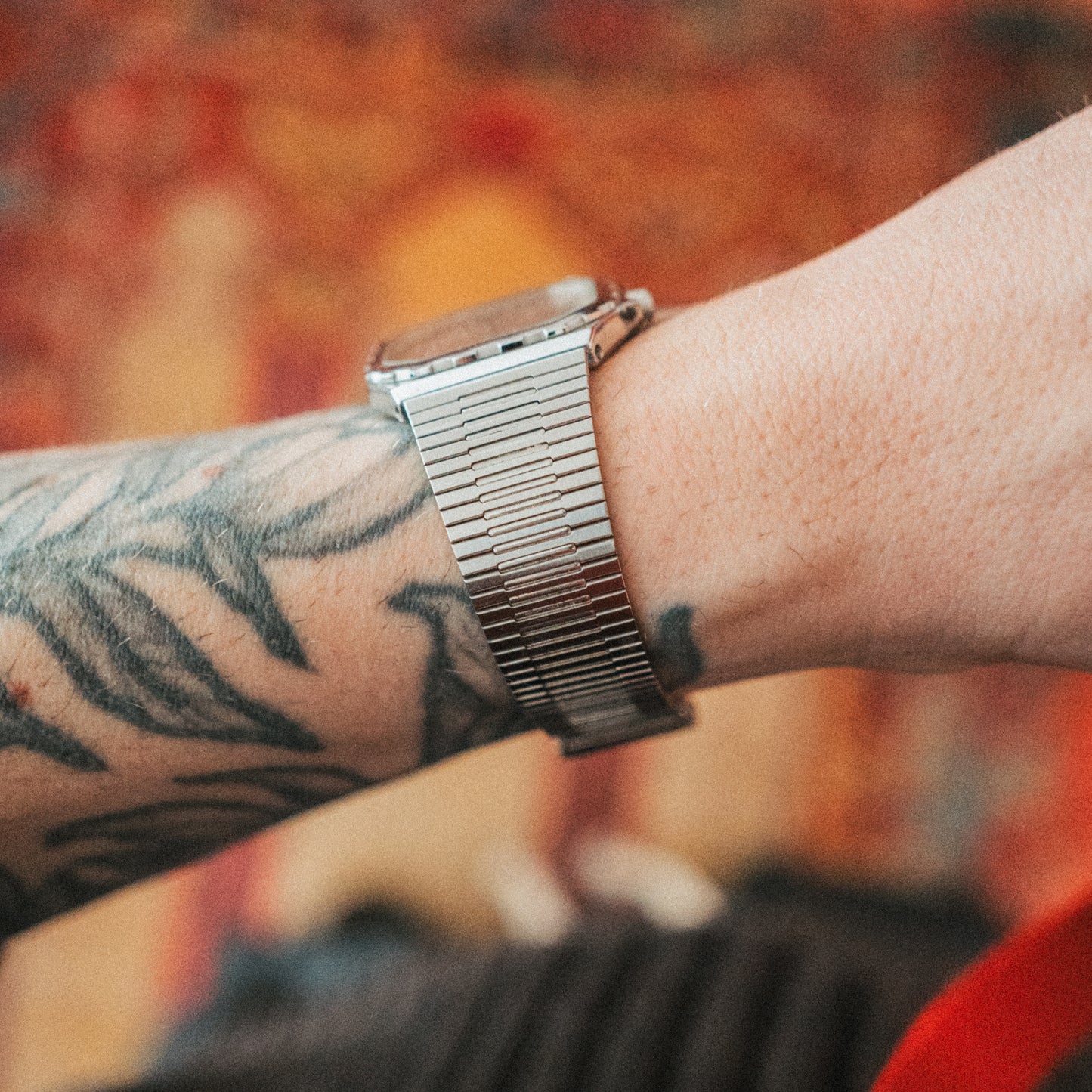 Citizen Leopard Stainless Stamp Bezel