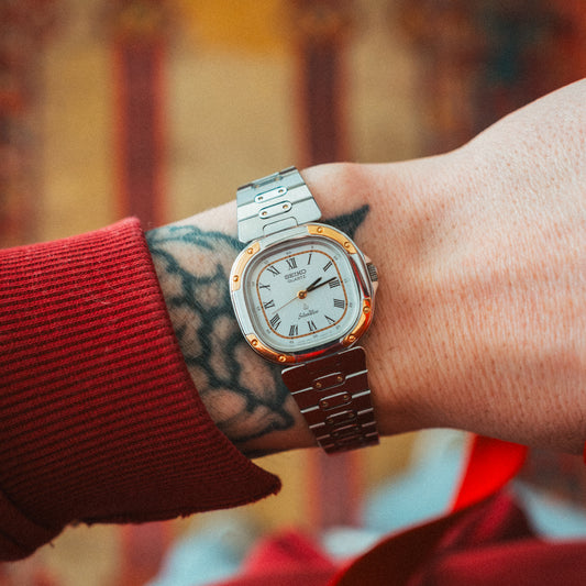 Seiko Silver Wave - Ladies Dial