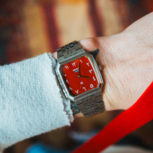 Seiko Quartz – Custom Red Jasper Dial