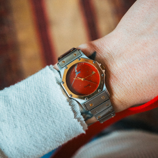 Technos Orrery – Custom Red Jasper Dial