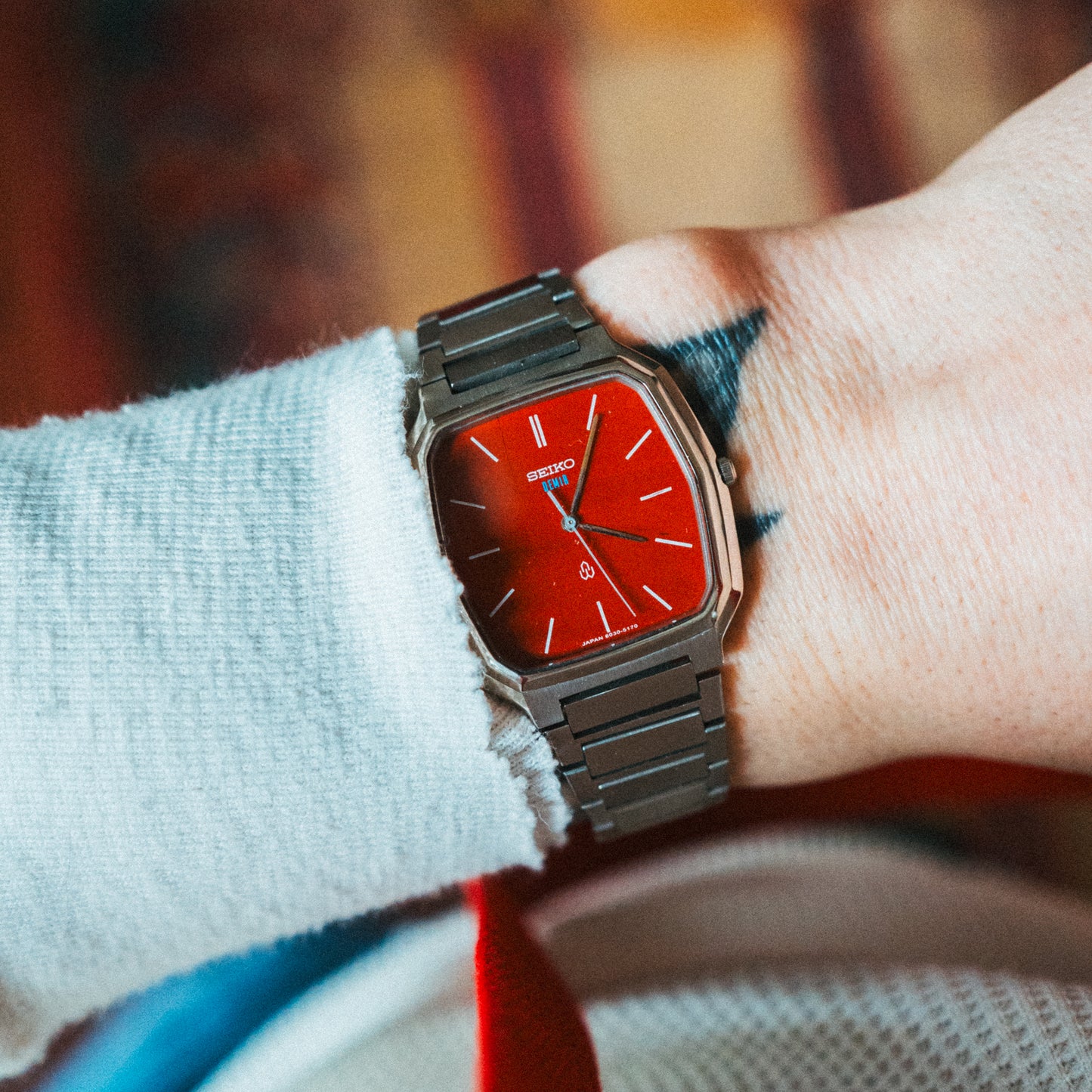 Seiko Quartz — Custom Stone Dial