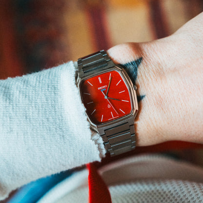 Seiko Quartz — Custom Stone Dial