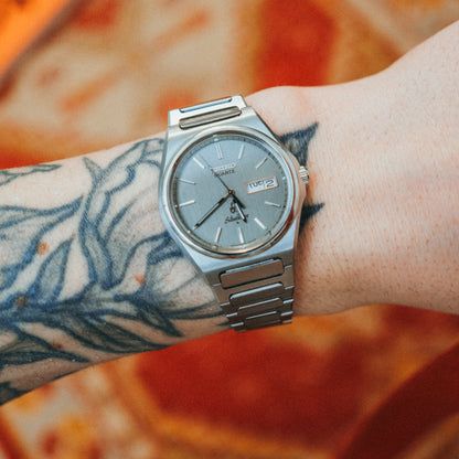 Seiko Silverwave Grey Dial