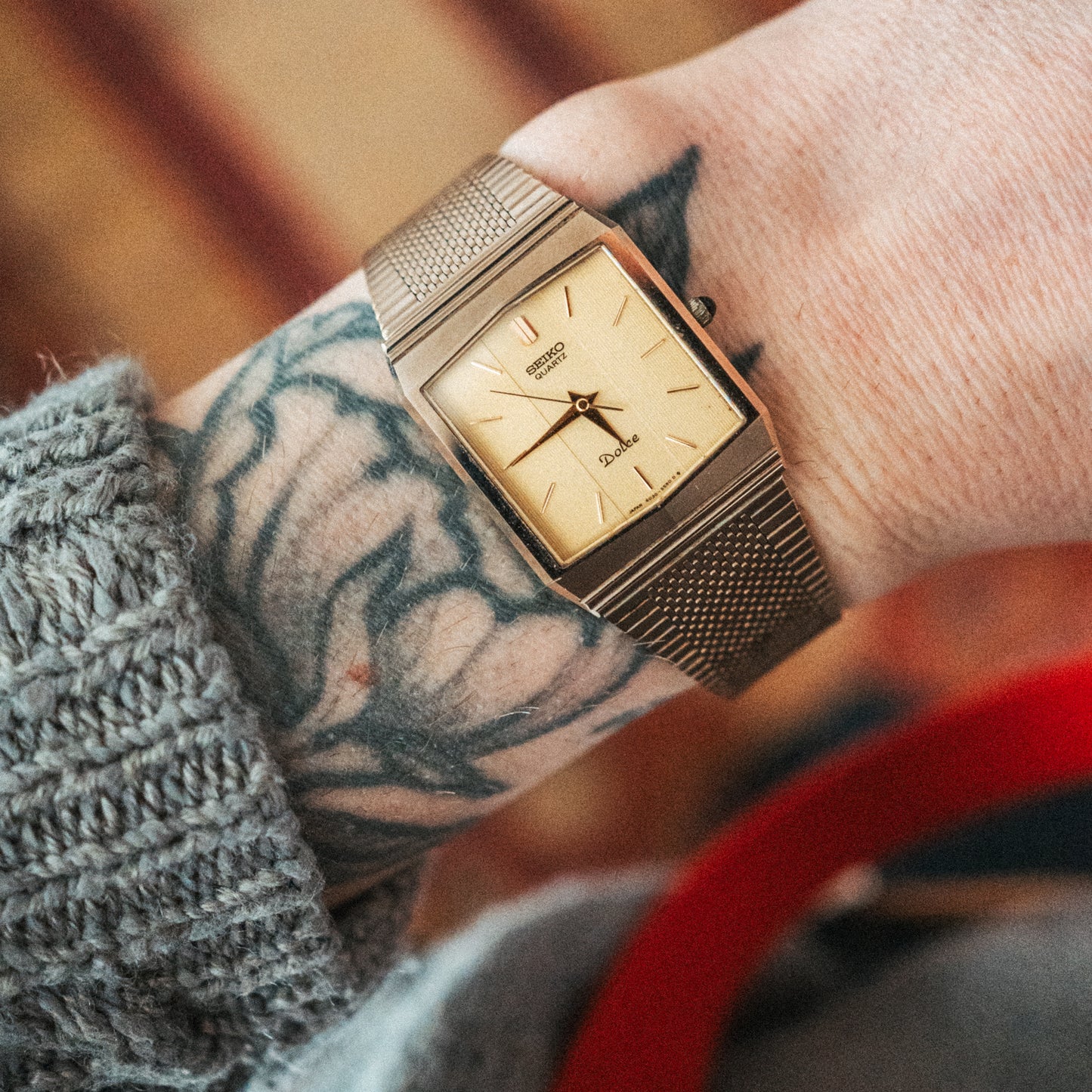 Seiko Quartz Coffee Case