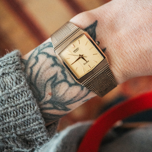 Seiko Quartz Coffee Case