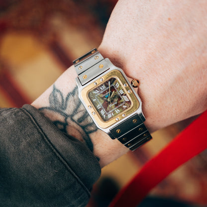 Technos Orrery - Custom Stone Dial