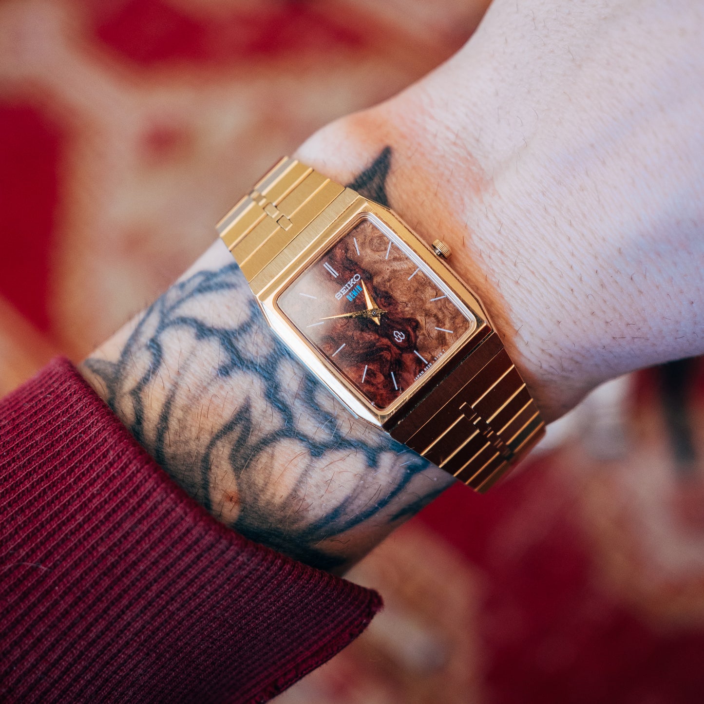 Citizen Exceed Custom Burl Wood Dial