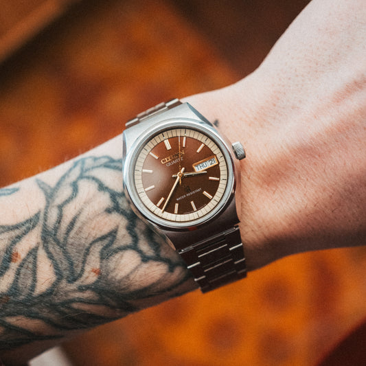 Citizen - Brown & Gold