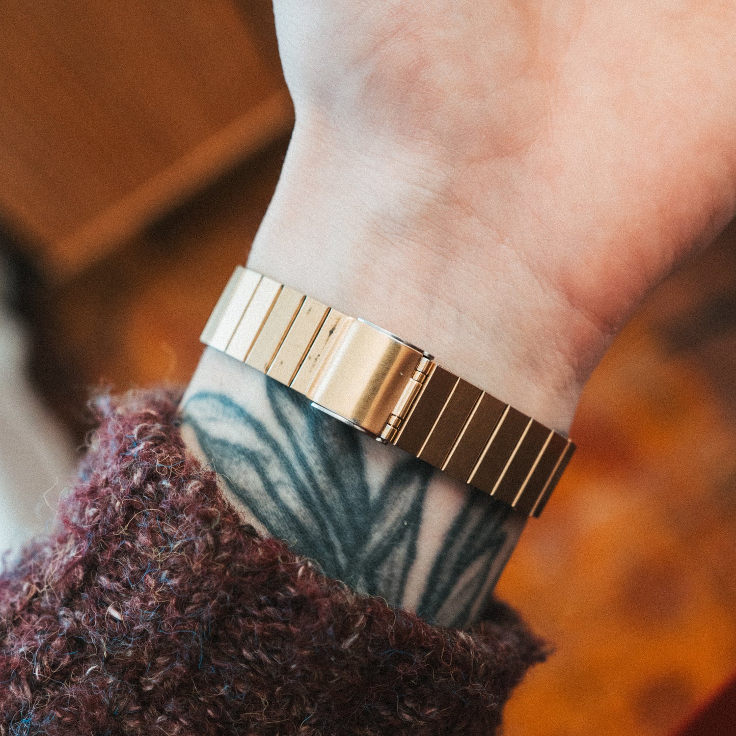 Seiko Quartz - Gold & Brown