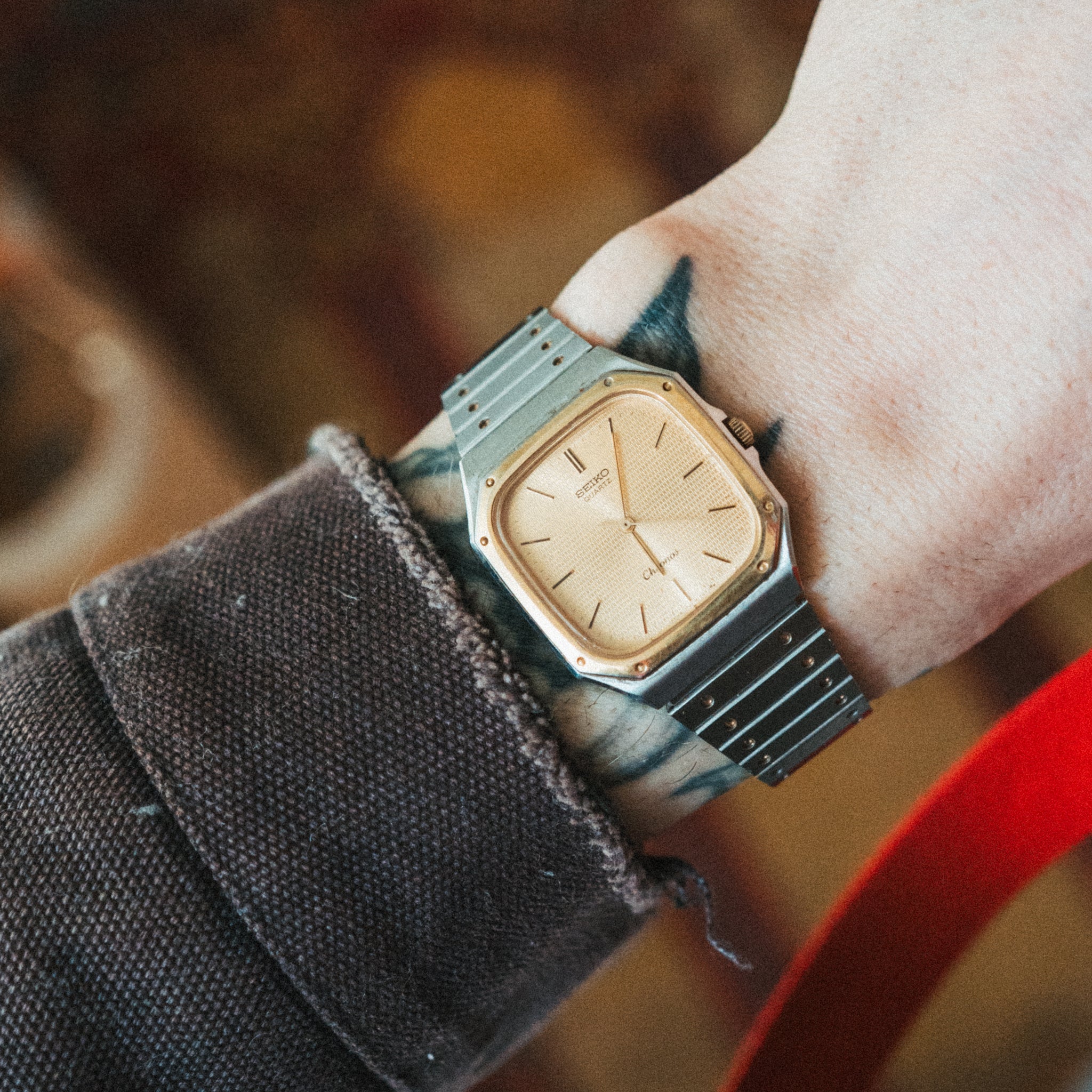 Seiko Chronos Neo-Vintage Watch - Rare Original Bracelet Variant