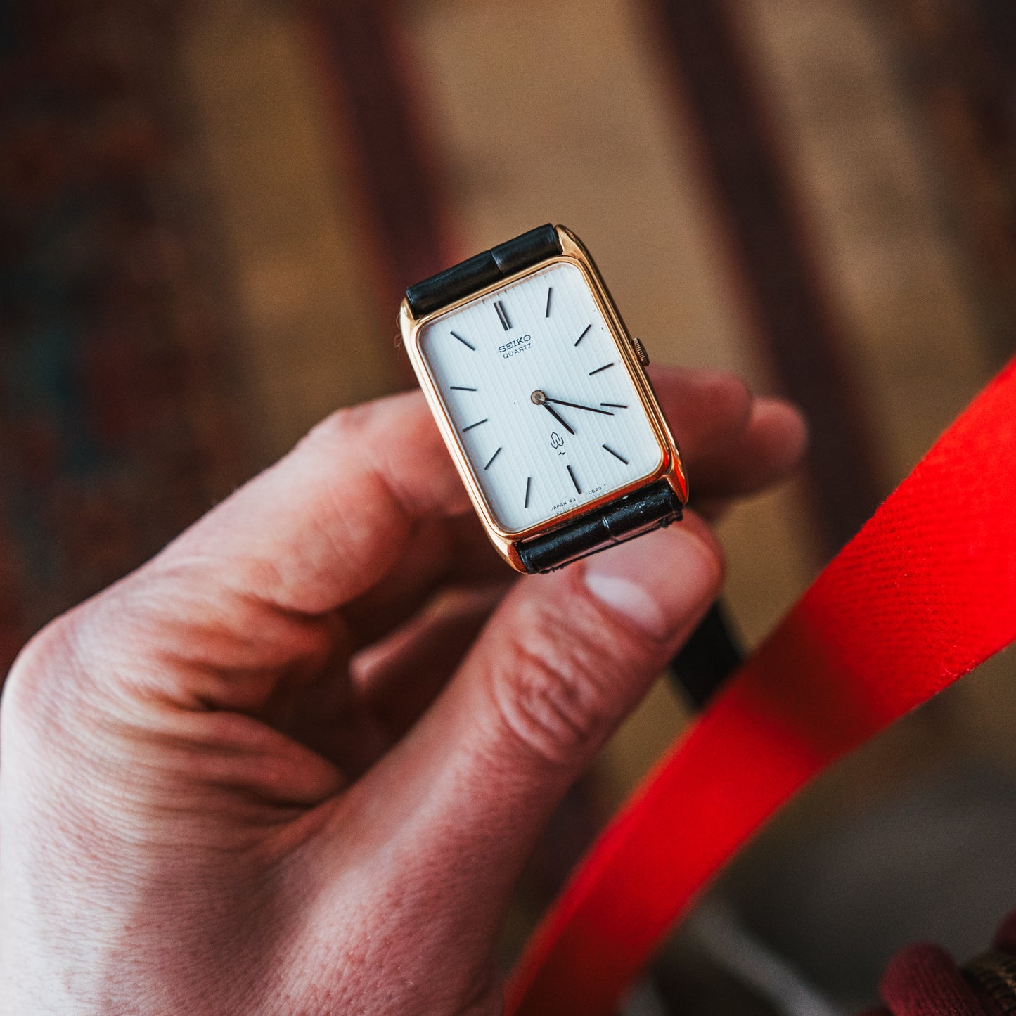 Seiko Texture White Dial