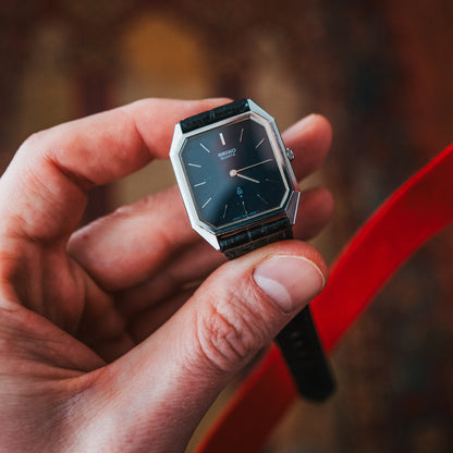 Seiko Blue Texture Dial