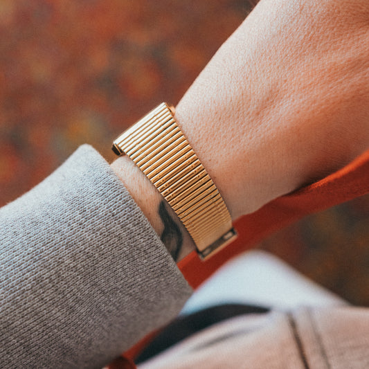 Seiko Quartz — Burl Wood Dial